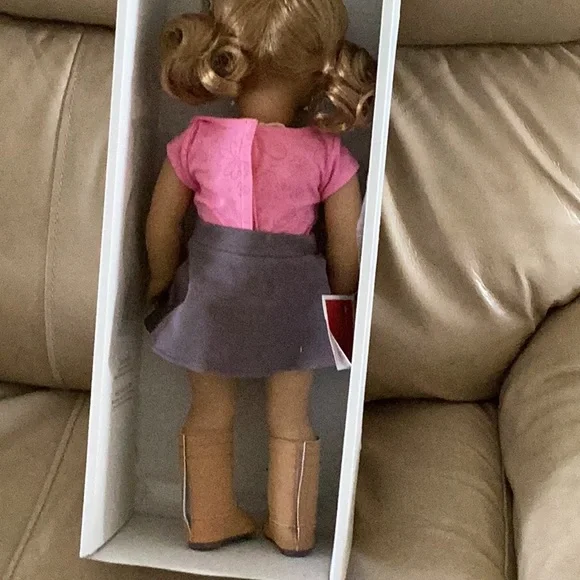 American Girl Doll in Blue Box with Red Band - Picture 10 of 10